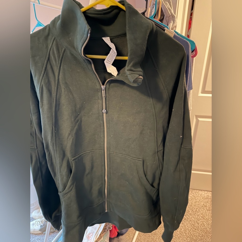 Lululemon full zip scuba